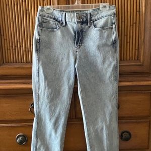 White House Black Market cropped jeans